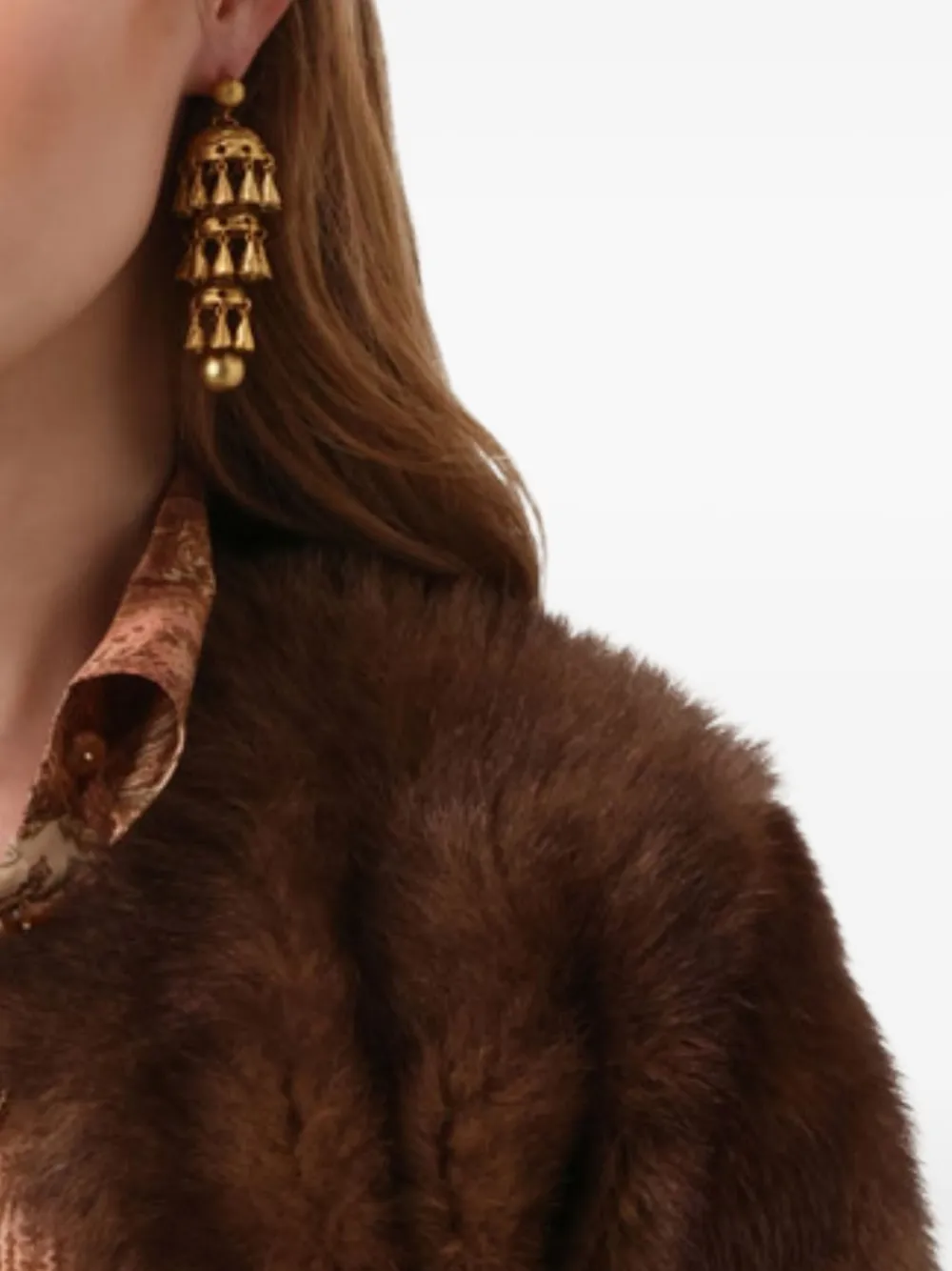 Zimmermann Whimsy Chandeliers Earrings In Gold