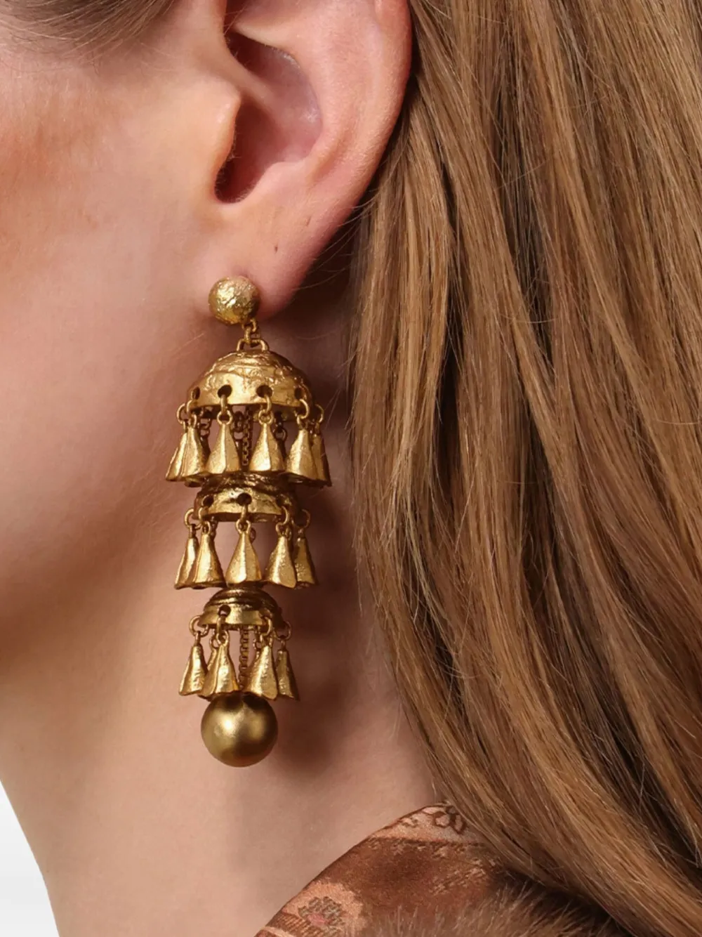 Zimmermann Whimsy Chandeliers Earrings In Gold