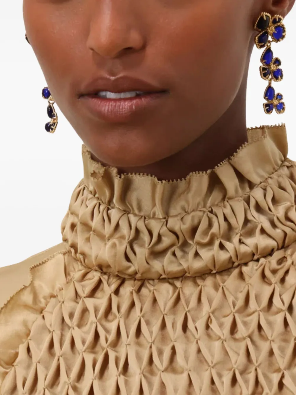 Zimmermann Bloom Earrings In Blue
