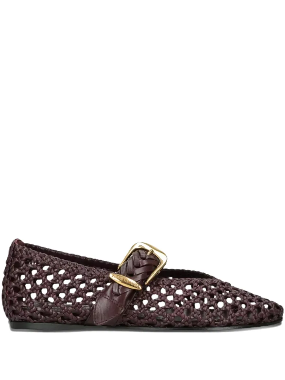 ZIMMERMANN Sapatilha Helix trançada com fivela | Vermelho | Image 1