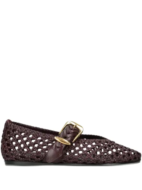 ZIMMERMANN flats Helix entretejidas con hebilla