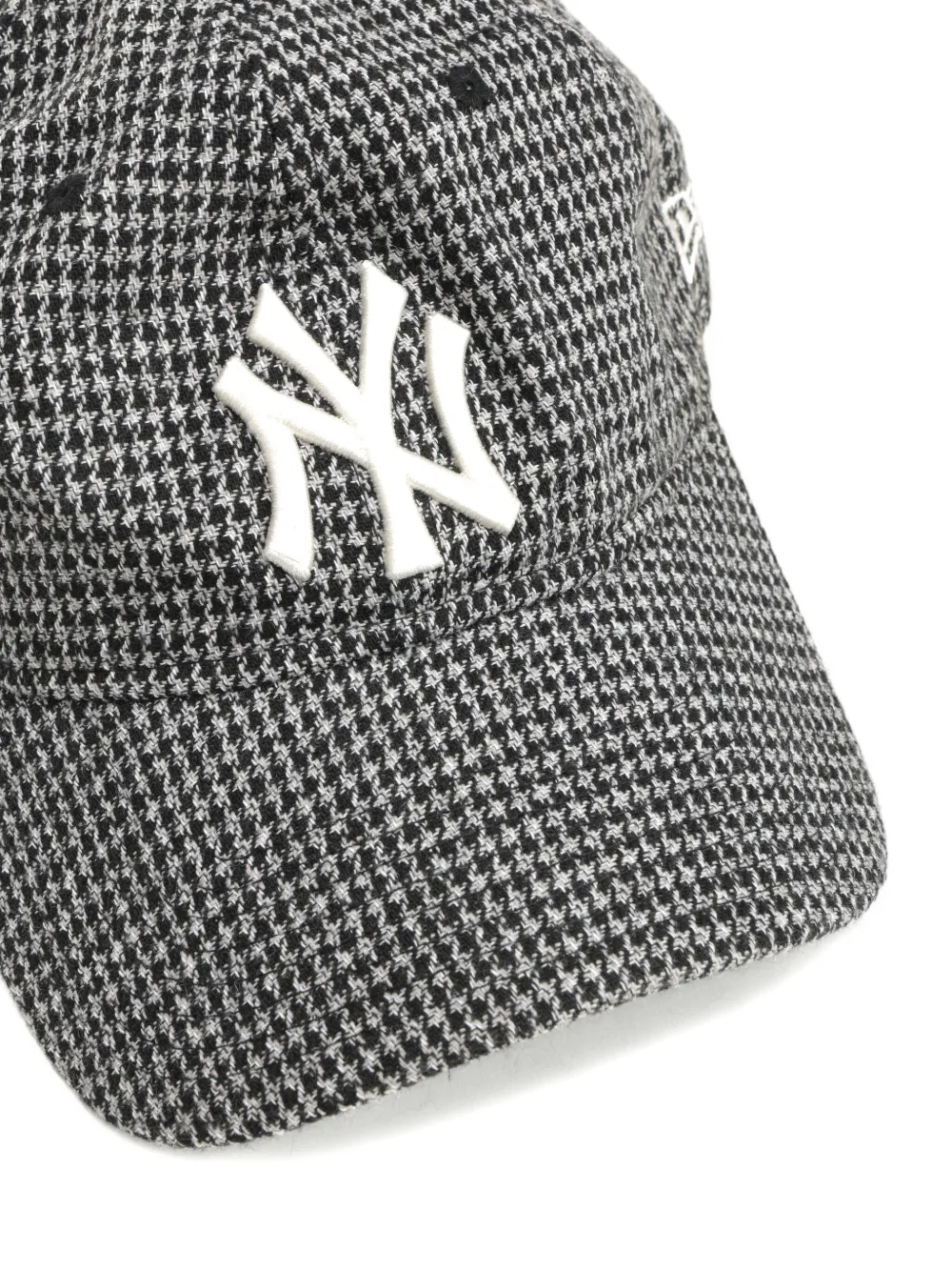 New Era New York Yankees Houndstooth Cap In Gray