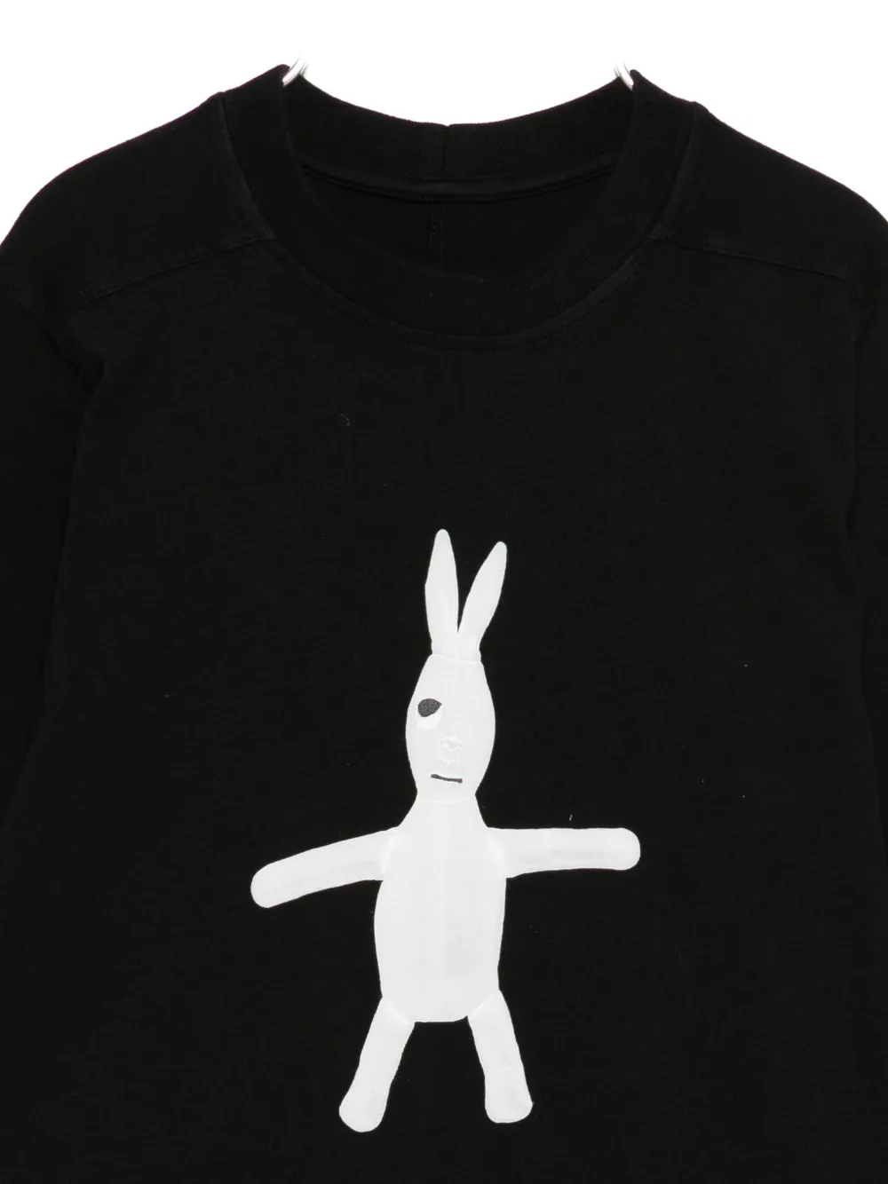 Rick Owens Jumbo Cotton T-shirt In Black