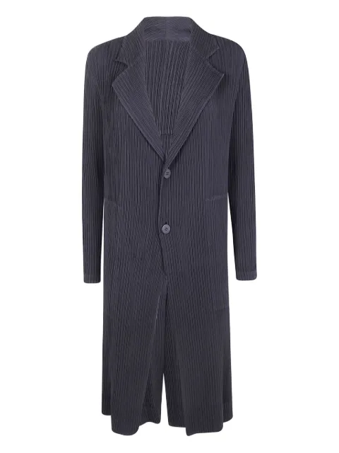 Issey Miyake abrigo Hatching Pleats