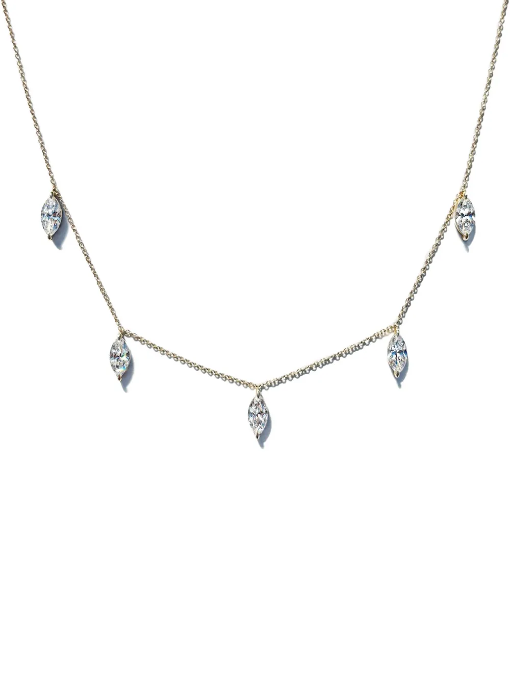 Loev 14k Recycled Yellow Gold Diamond Necklace In Brown