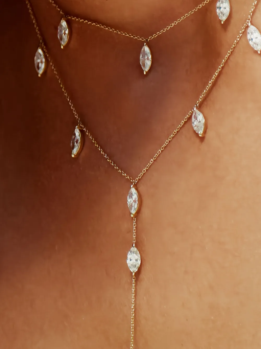 Loev 14k Recycled Yellow Gold Diamond Necklace In Brown