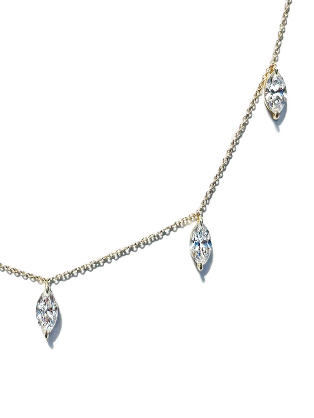 Loev 14k Recycled Yellow Gold Diamond Necklace In Brown