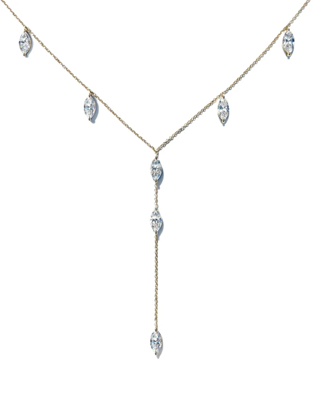 LOEV  collier en or recyclé 14ct à pendentif Y | or | Image 1