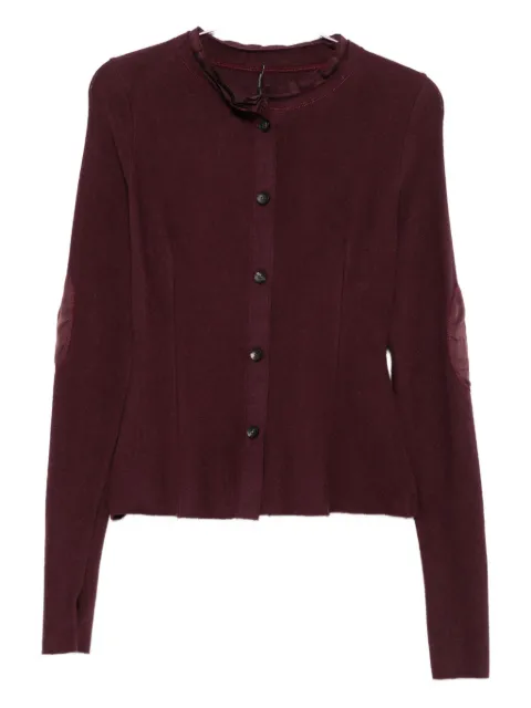 Masnada ruffled-collar cardigan