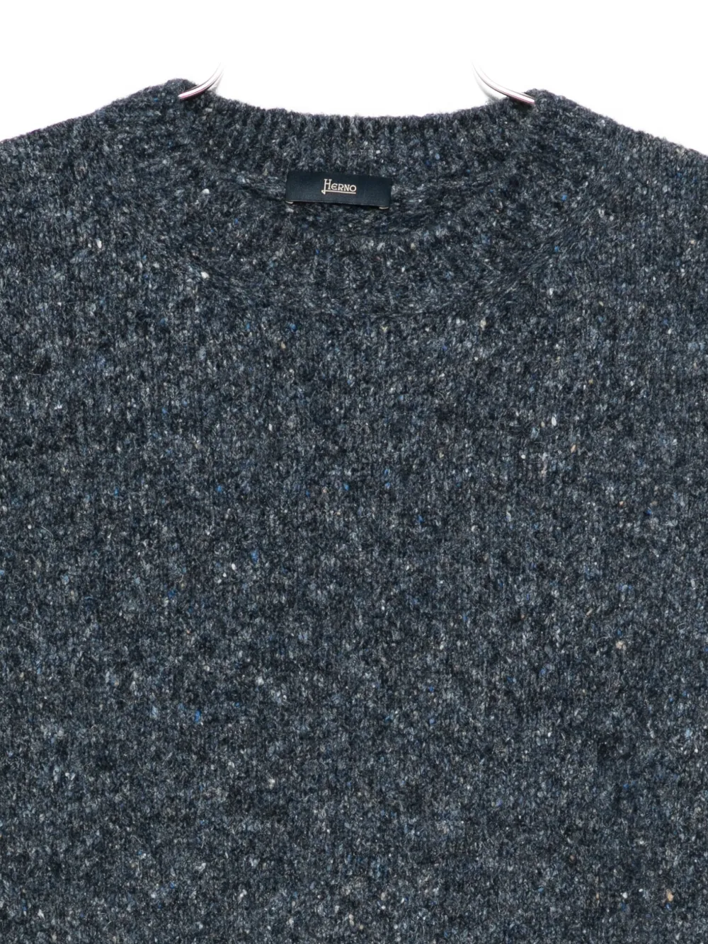Herno Crew-neck Sweater In Blue