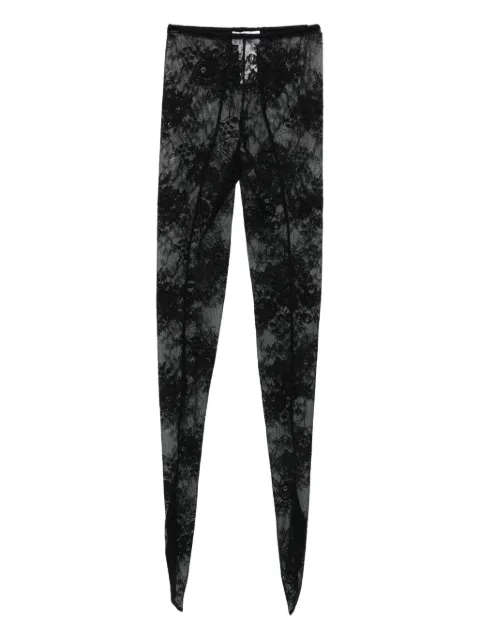 Giuseppe Di Morabito laced skinny trousers