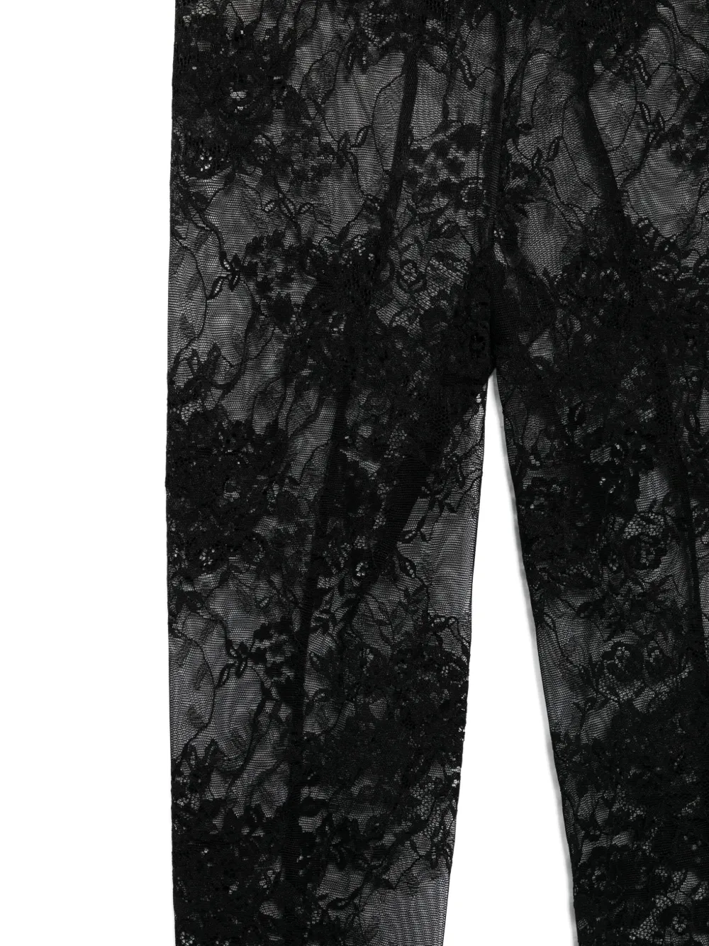 Giuseppe Di Morabito Skinny broek met kant Zwart