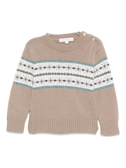 Mariella Ferrari intarsia-knit sweater 