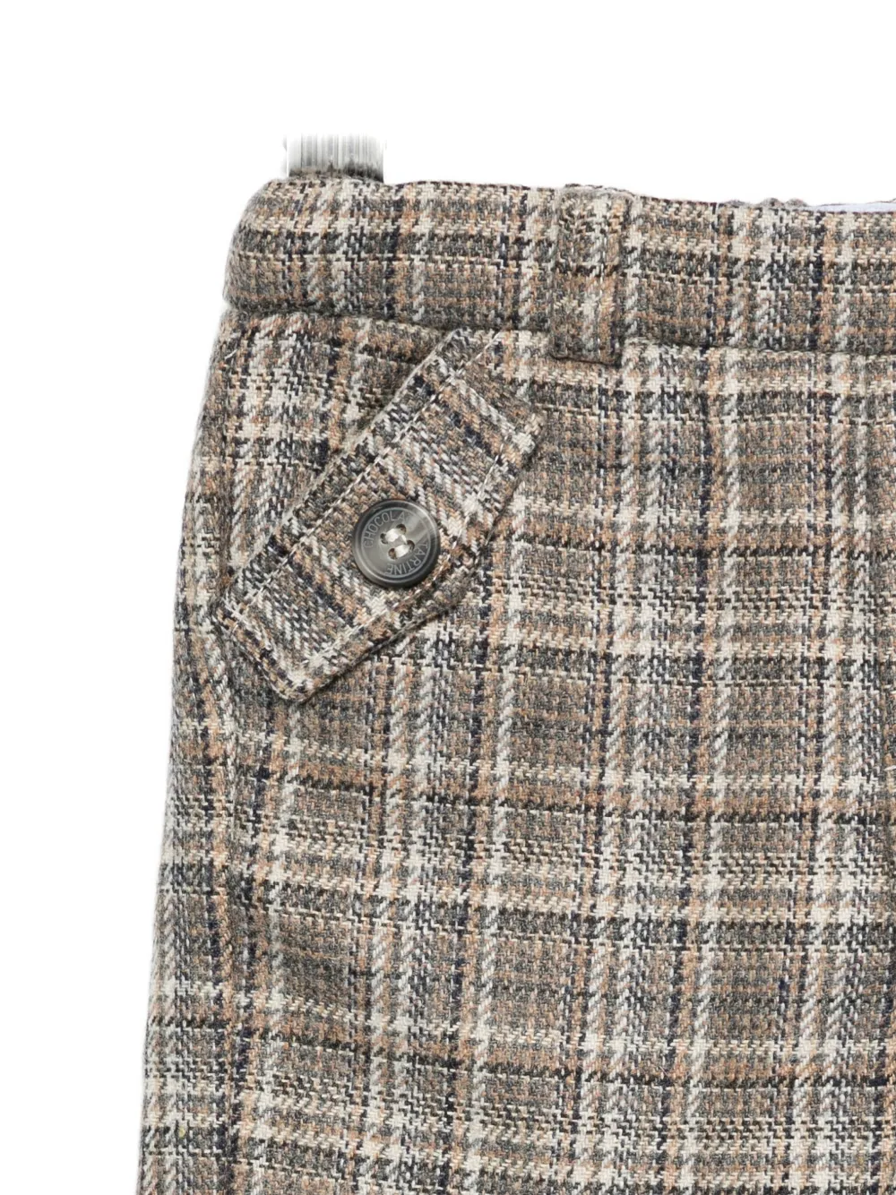 Tartine Et Chocolat Check-pattern Trousers In Multi