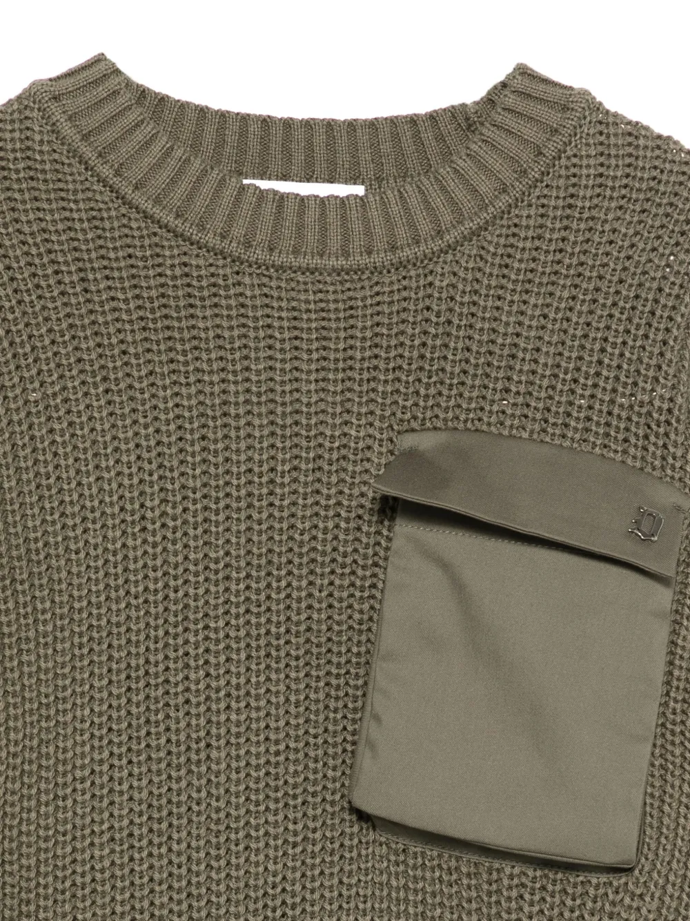 DONDUP KIDS Trui met verlaagde schouders Groen