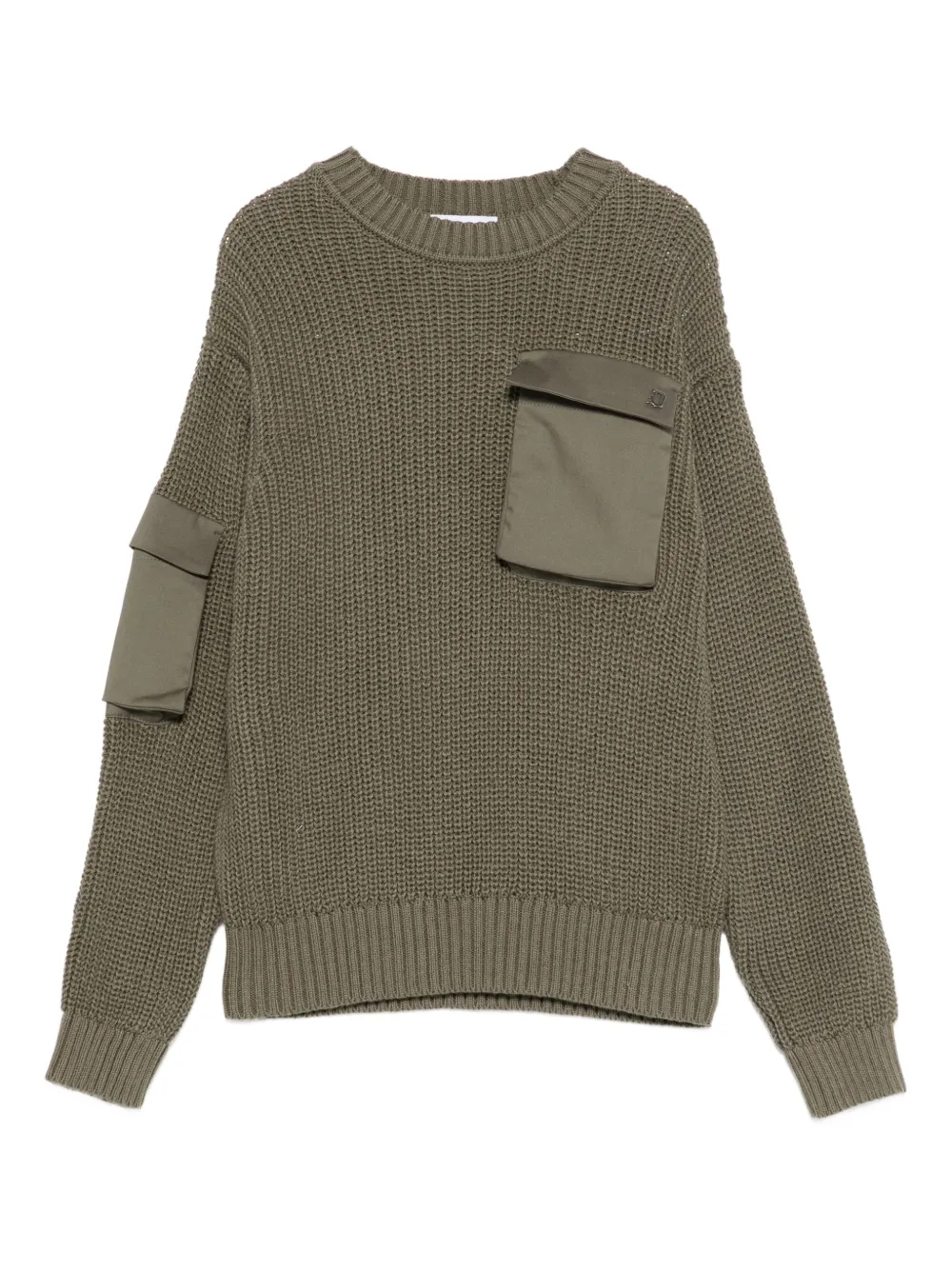 DONDUP KIDS drop-shoulder sweater | Green | Image 1