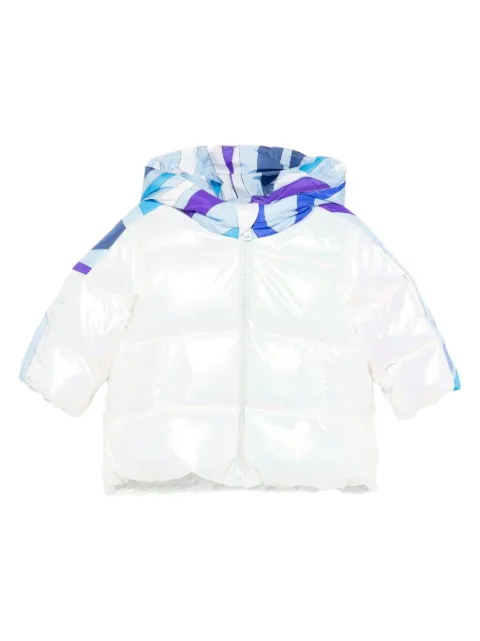 PUCCI Junior patterned-trim jacket
