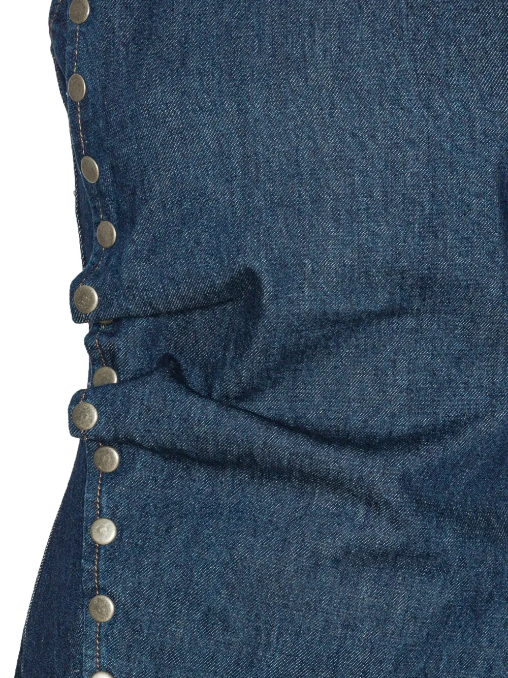 ROTATE BIRGER CHRISTENSEN Top met knoop Blauw