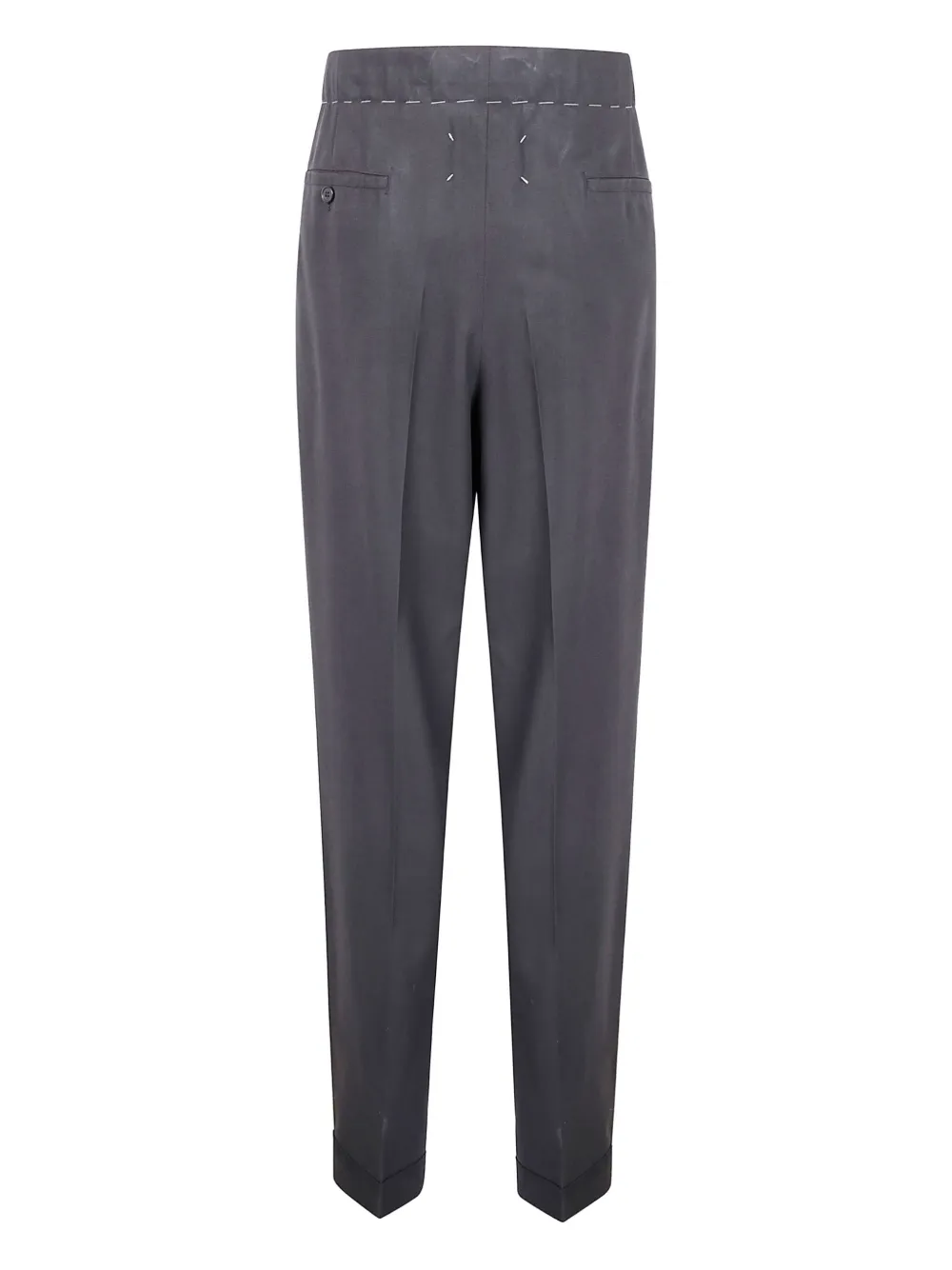 Maison Margiela drawstring pleated trousers - Bruin