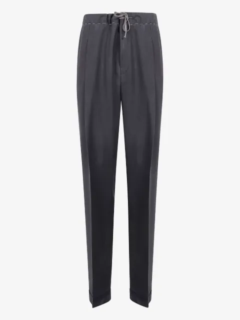 Maison Margiela pantalones con cordones y pinzas