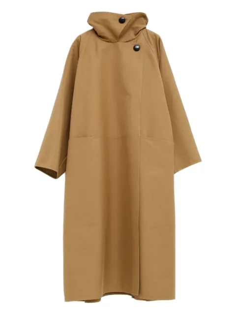 The Row belted hooded coat