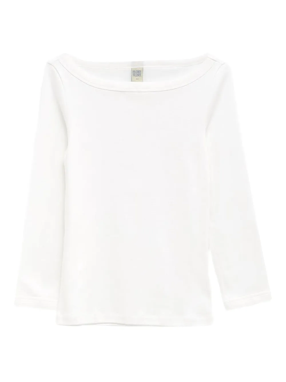 FLORE FLORE boat neck steffi tee | White | Image 1