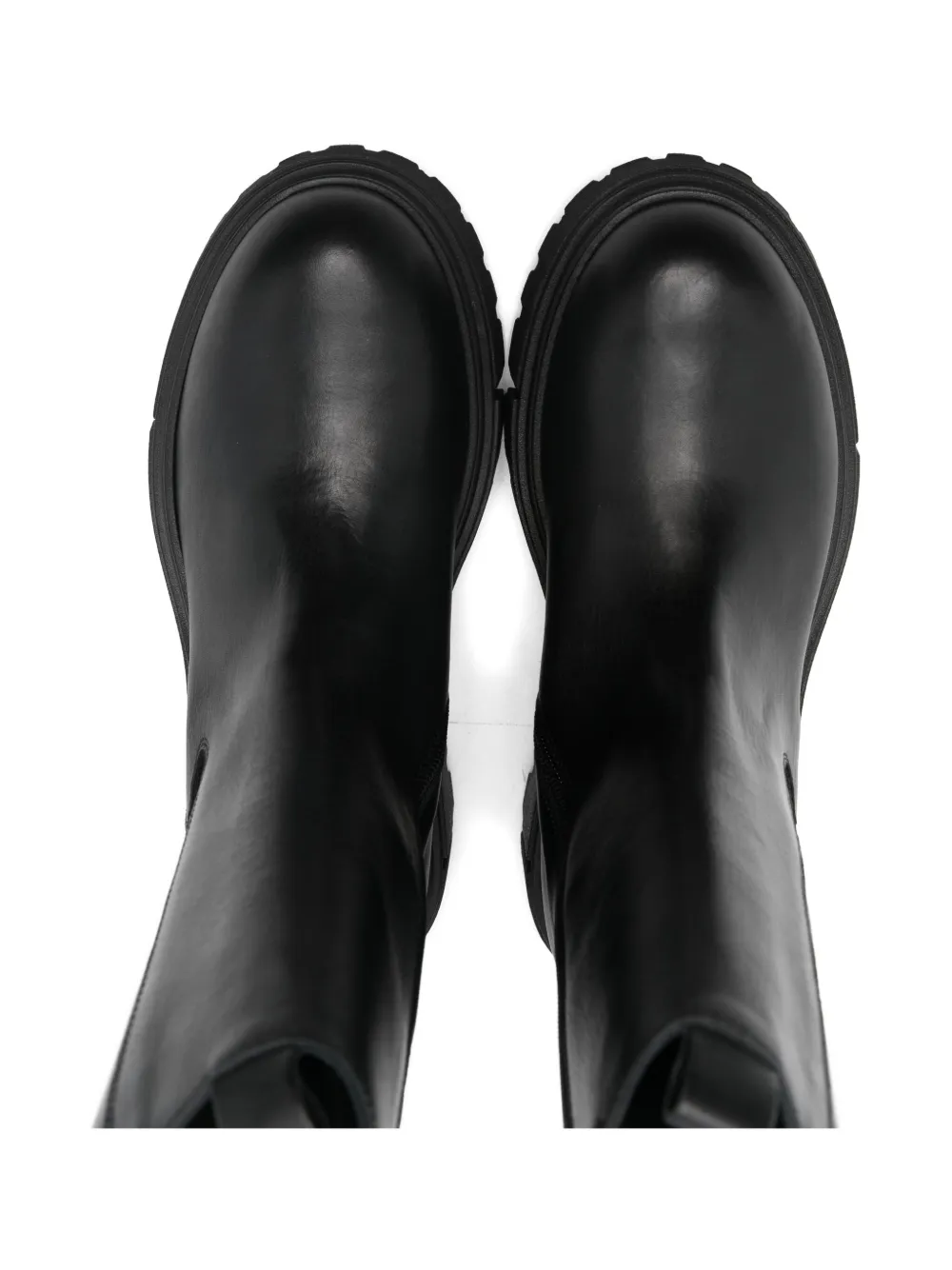 Elisabetta Franchi La Mia Bambina Leren laarzen Zwart