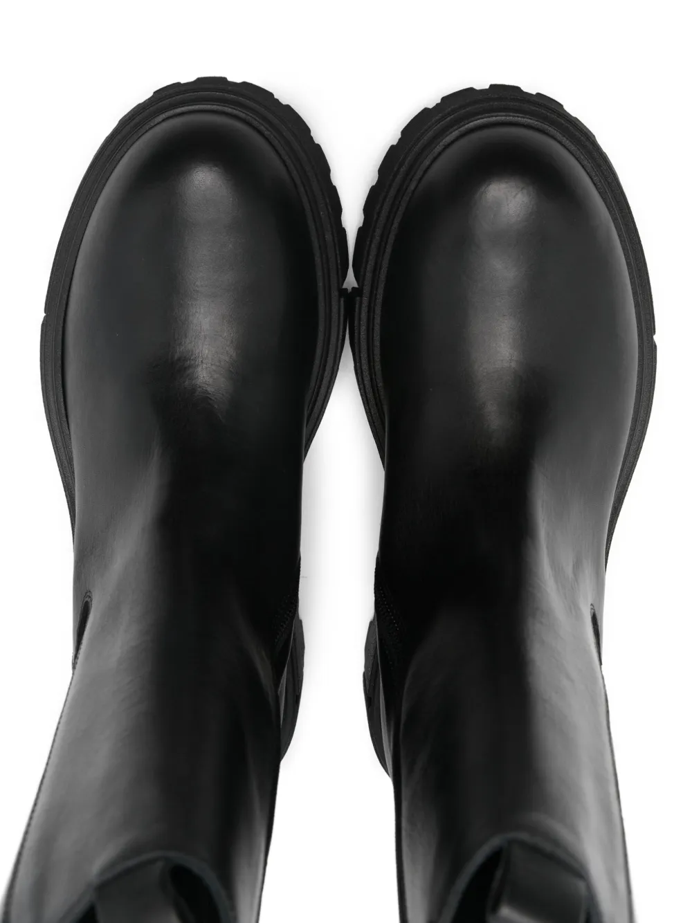 Elisabetta Franchi La Mia Bambina Leren laarzen Zwart