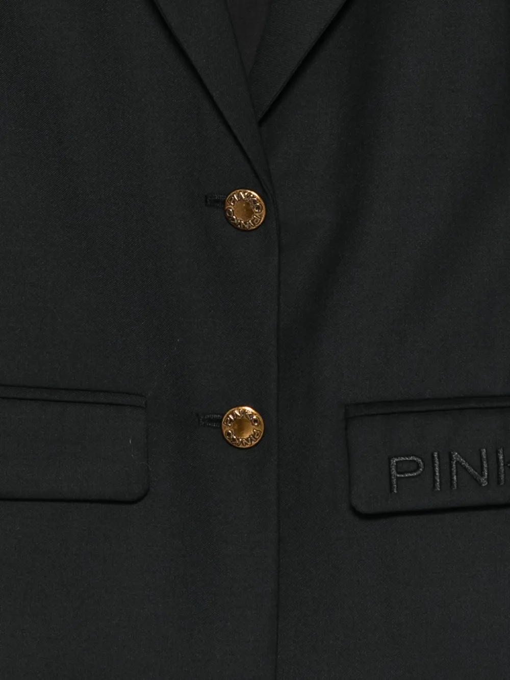 Pinko Kids Jack met ballonmouwen Zwart