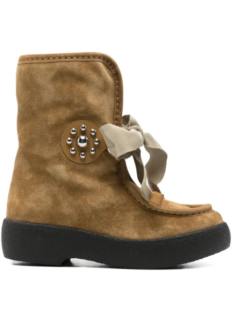 Valentino Garavani botines de gamuza