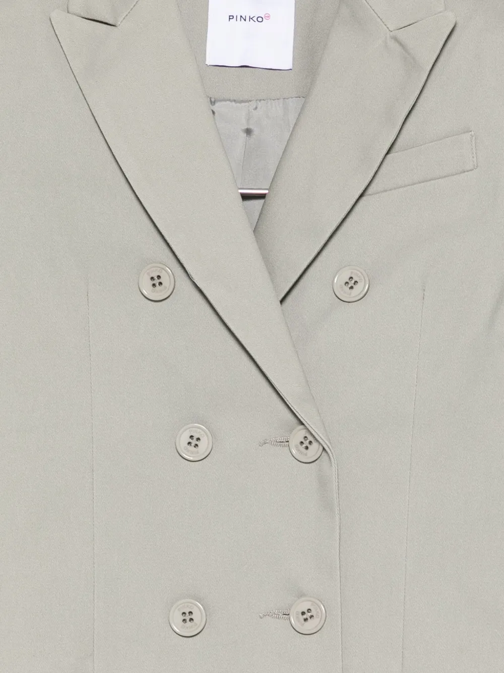 Pinko Kids Blazer met dubbele rij knopen Beige