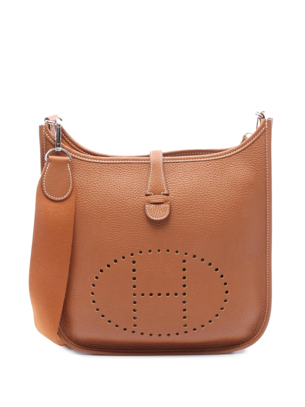 Hermès Pre-Owned 2023 Clemence Evelyne III PM crossbody bag - ブラウン Hermès Pre-Owned 2023 Clemence Evelyne III PM crossbody bag - ブラウン