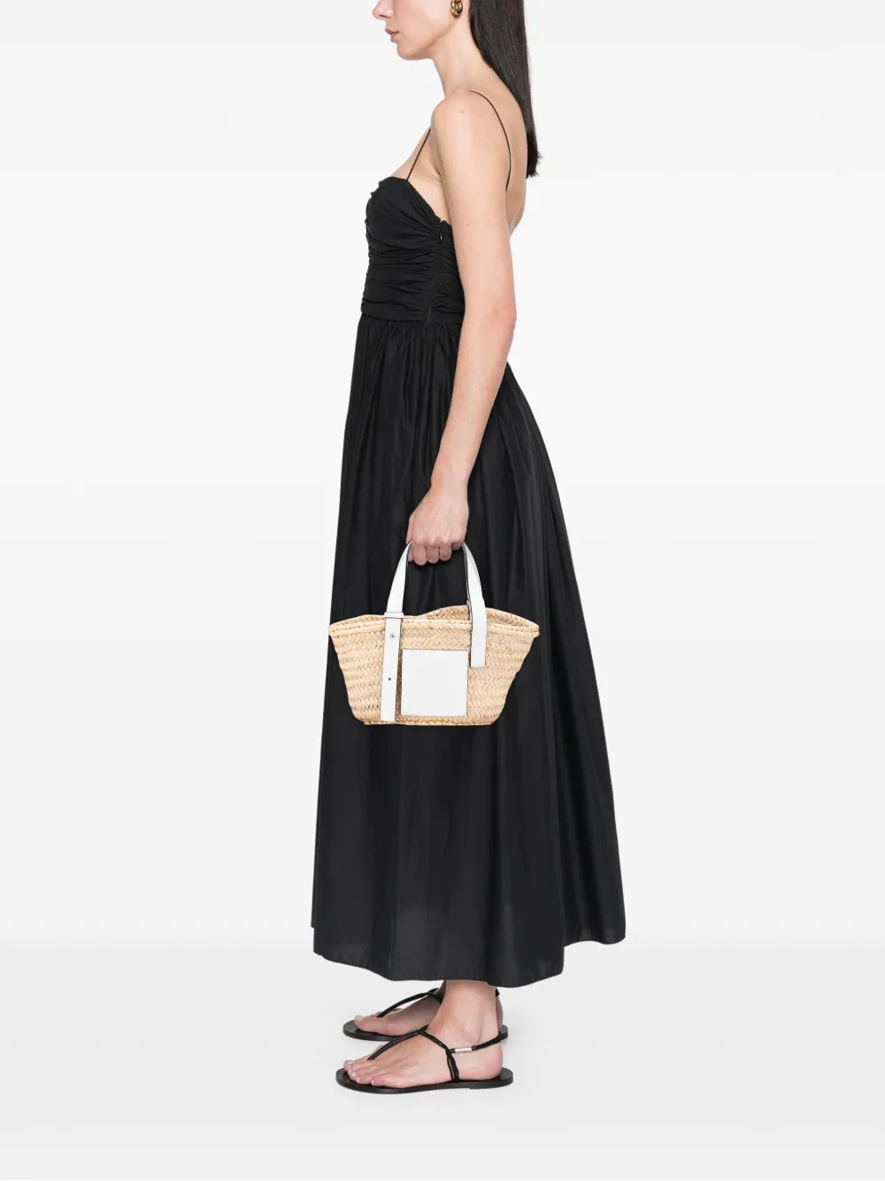 Loewe Pre-Owned 2020 Small Raffia Basket tote bag | Pre-Owned | Image 2