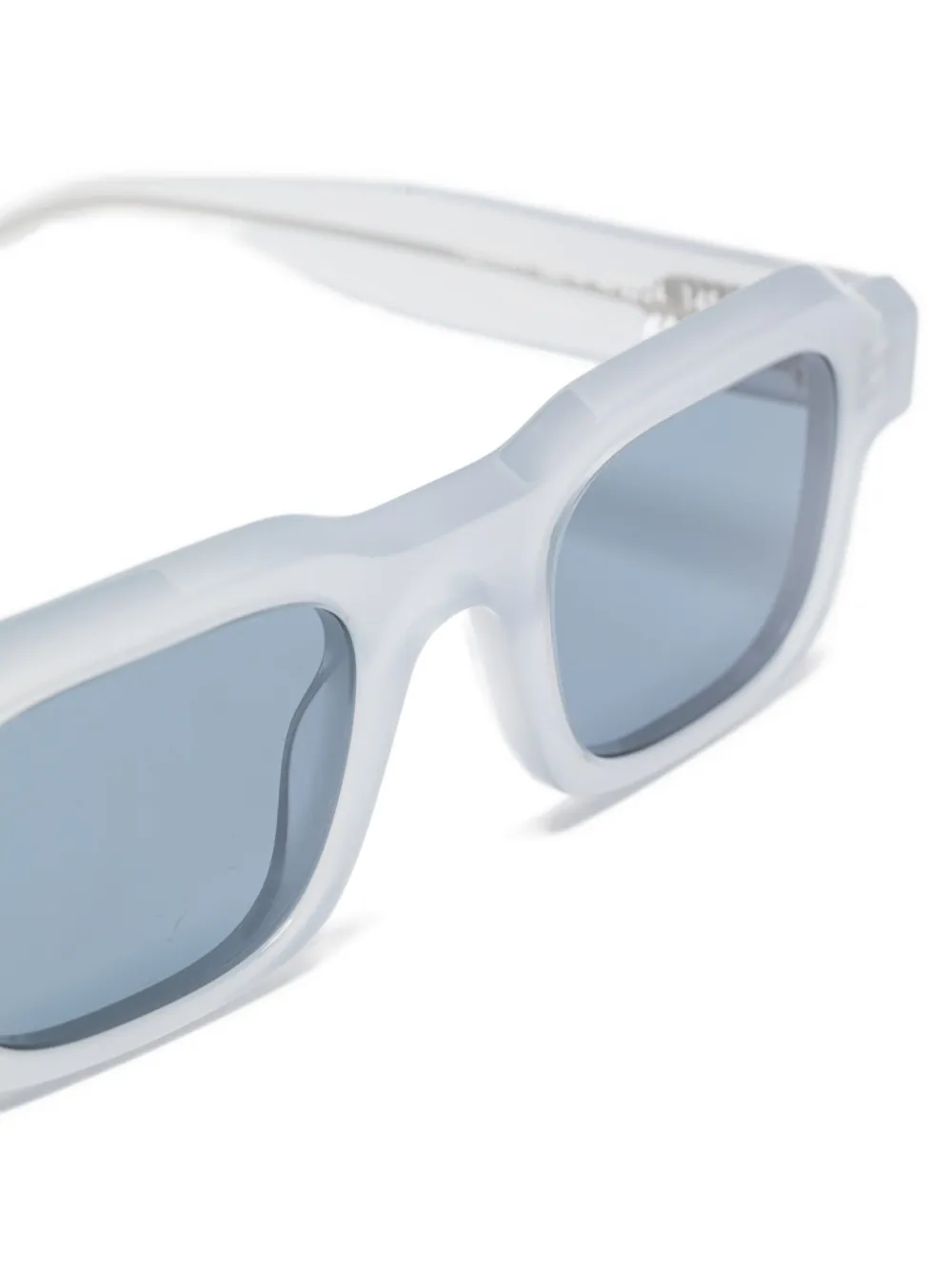 Thierry Lasry Zonnebril met rechthoekig montuur Blauw