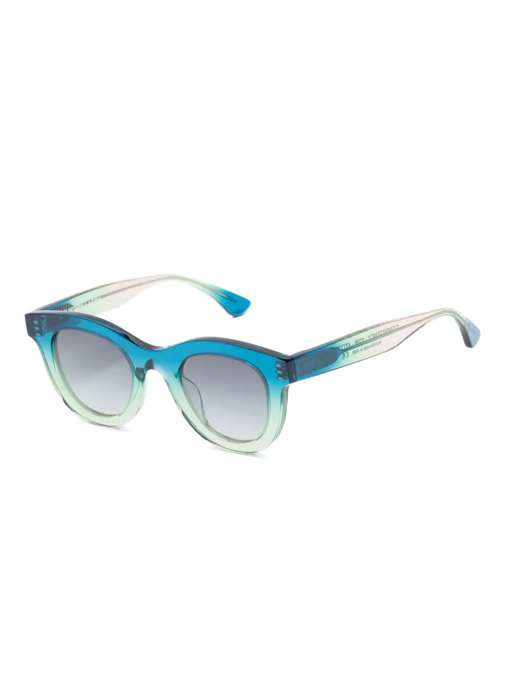 Thierry Lasry Consistency round-frame sunglasses - Blauw