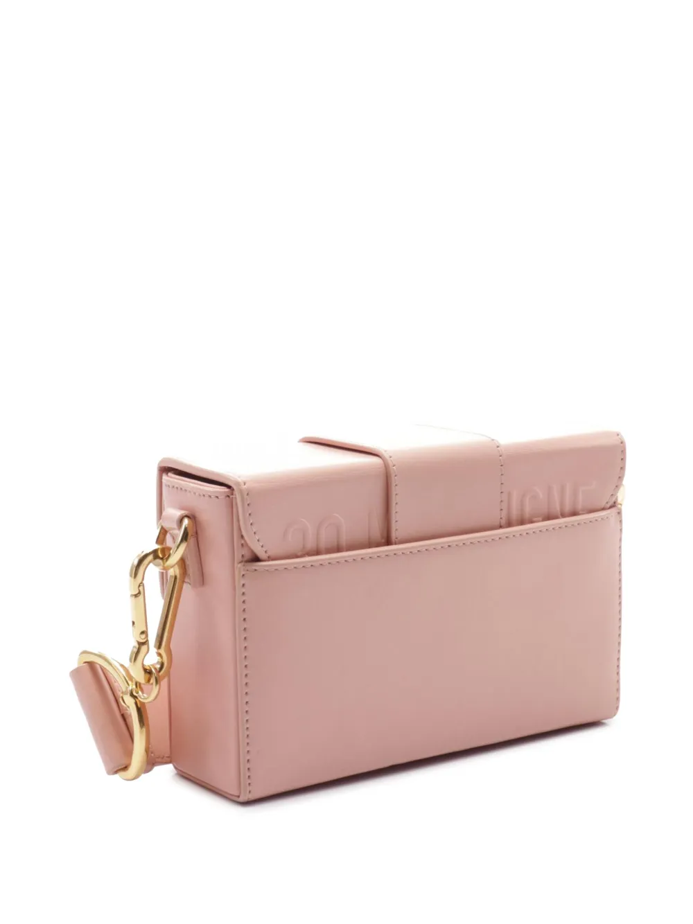 Pre-owned Dior 2019 Leather 30 Montaigne Box Bag Crossbody Bag In Pink