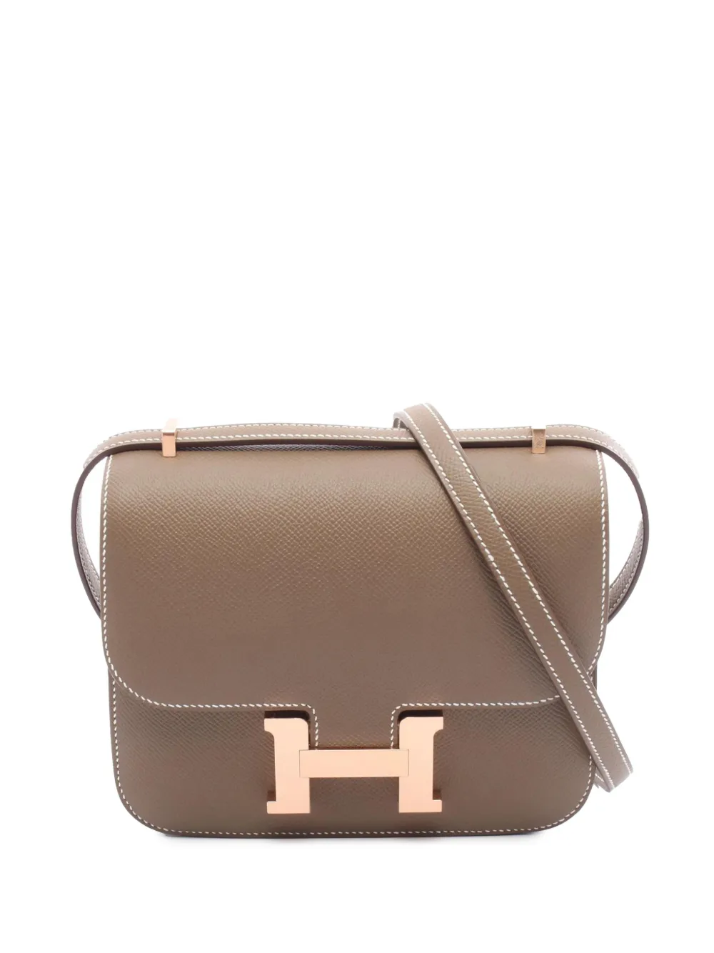 Hermès Pre-Owned 2025 Mini Epsom Constance Mirror 18 crossbody bag - Hermès Pre-Owned 2025 Mini Epsom Constance Mirror 18 crossbody bag -