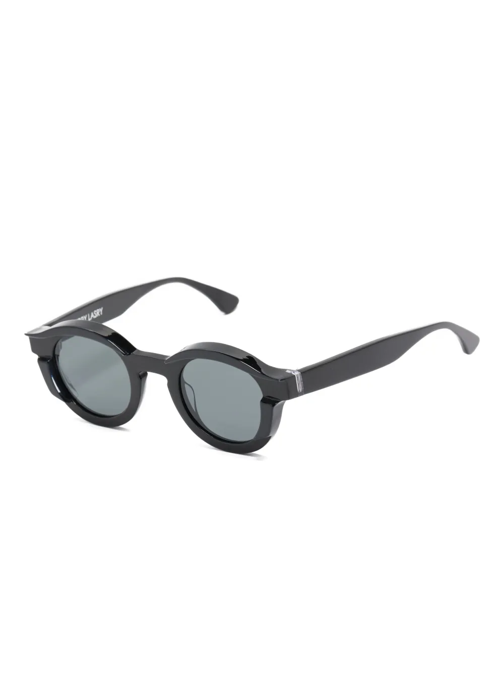 Thierry Lasry Slippery round-frame sunglasses - Zwart