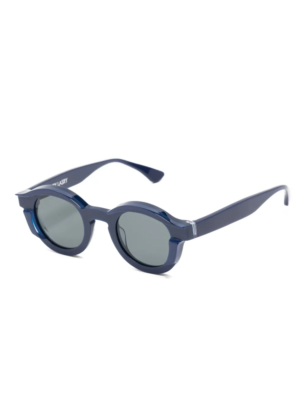 Thierry Lasry Slippery round-frame sunglasses - Blauw