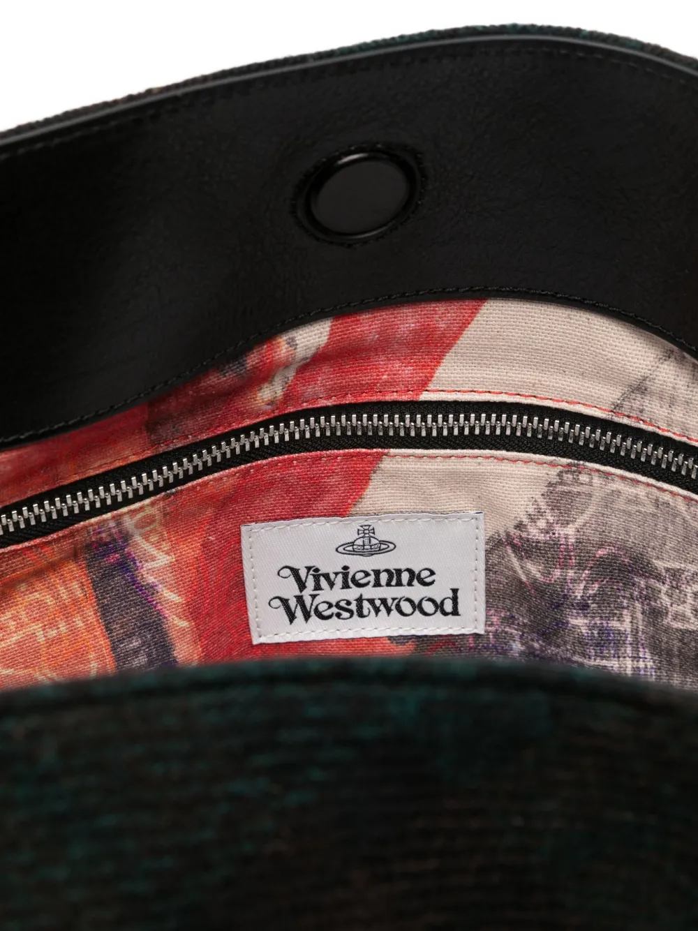 Vivienne Westwood Maxime Shoulder Bag In Green