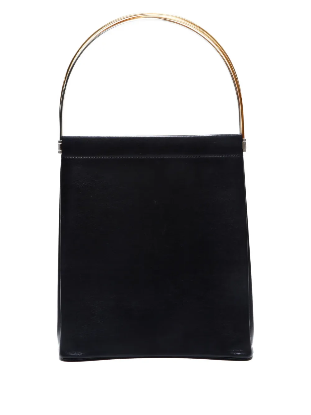 Pre-owned Cartier 1990-2000s Trinity Open-top Tote Bag In Black