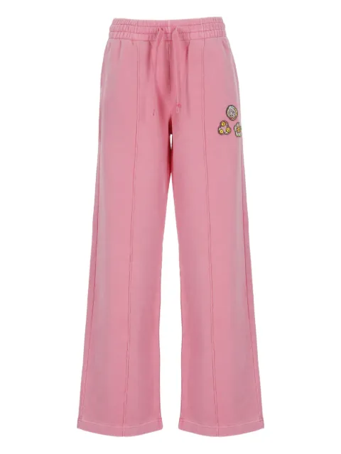 Casablanca logo-appliqué palazzo trousers
