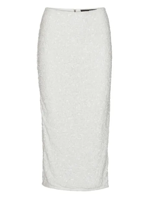 ROTATE BIRGER CHRISTENSEN falda midi con detalles de lentejuelas