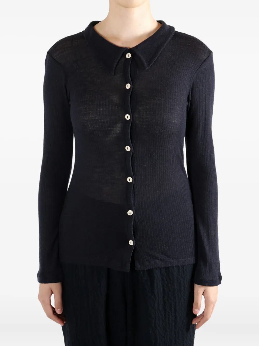 Baserange buttoned collared top | Shirts | Image 2