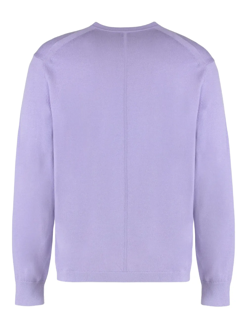 Calvin Klein embroidered crew-neck sweater - Paars