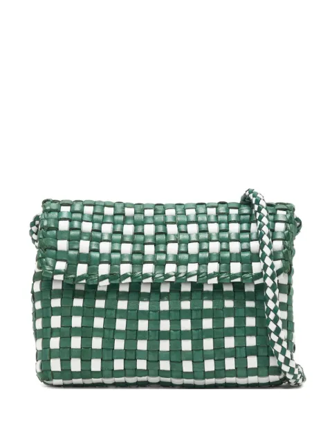 Loeffler Randall woven Vinnie satchel bag