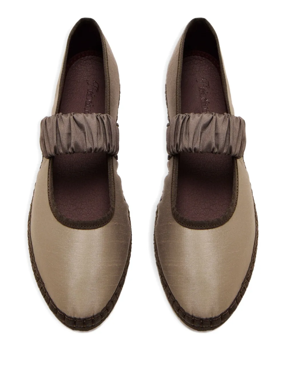 Flabelus Mafalda Flat Espadrilles In Brown
