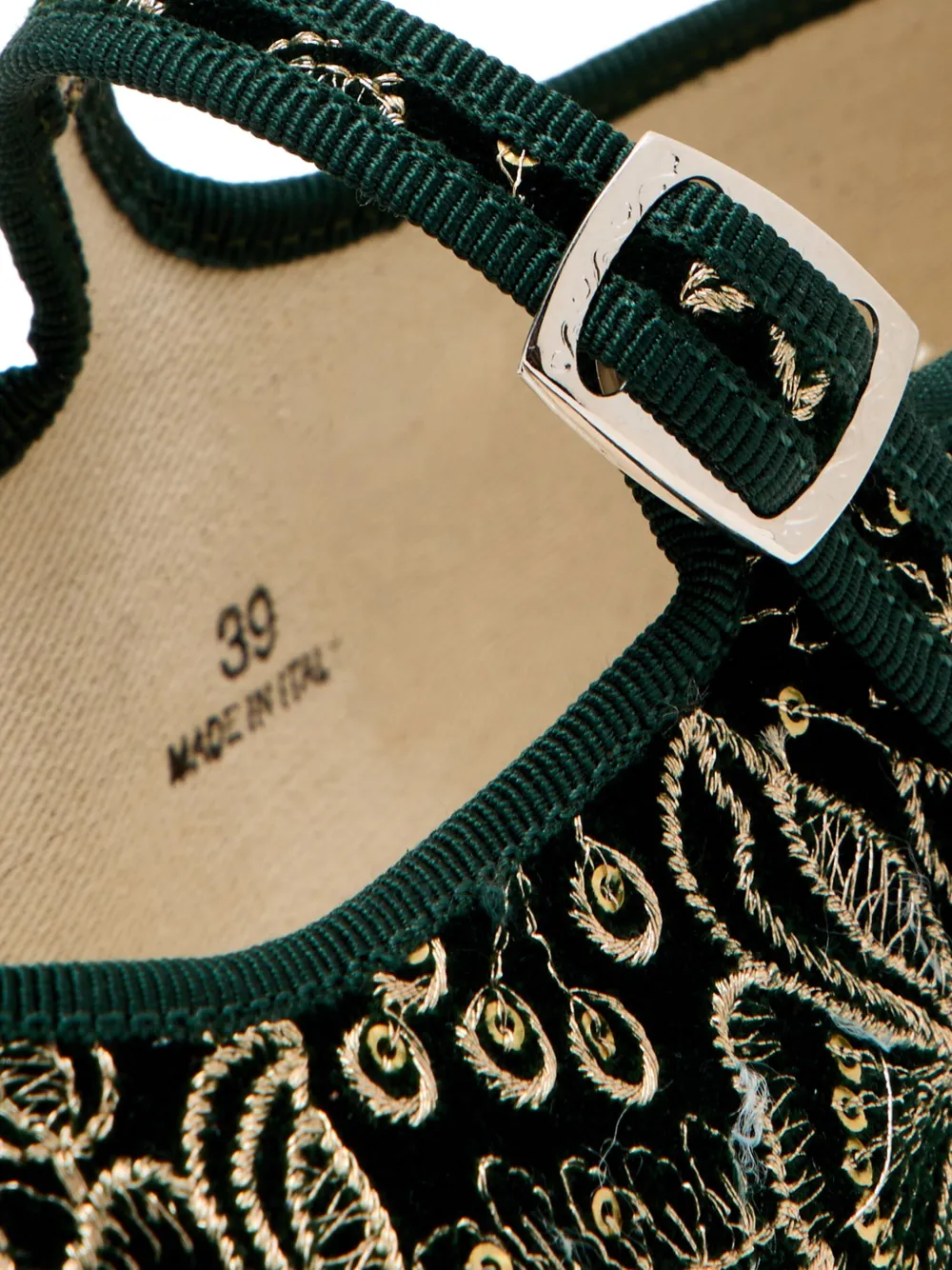 CAPULETTE velvet ballet flats | Image 2