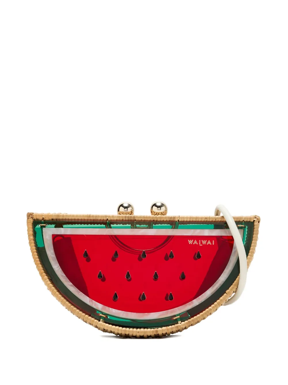Waiwai Rio Clutch con applicazione - Rosso