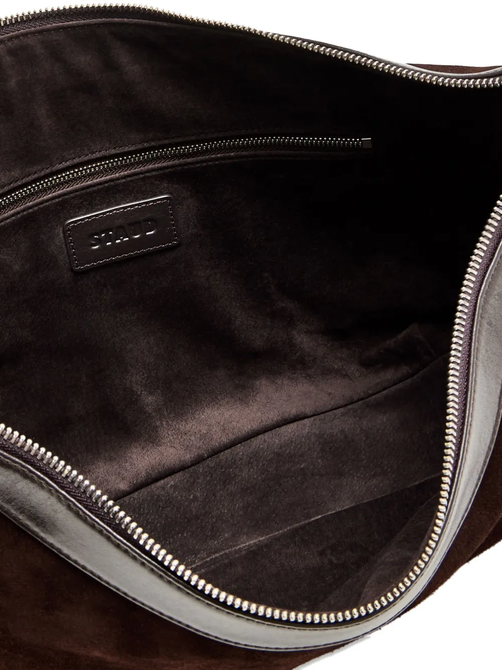 Staud Large Demy Shoulder Bag Espresso In Brown